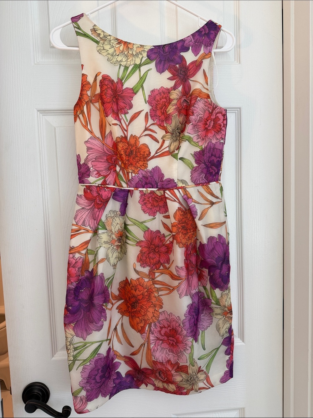 Jill by Jill Stuart Floral Silk Cocktail Dress Sz 0
